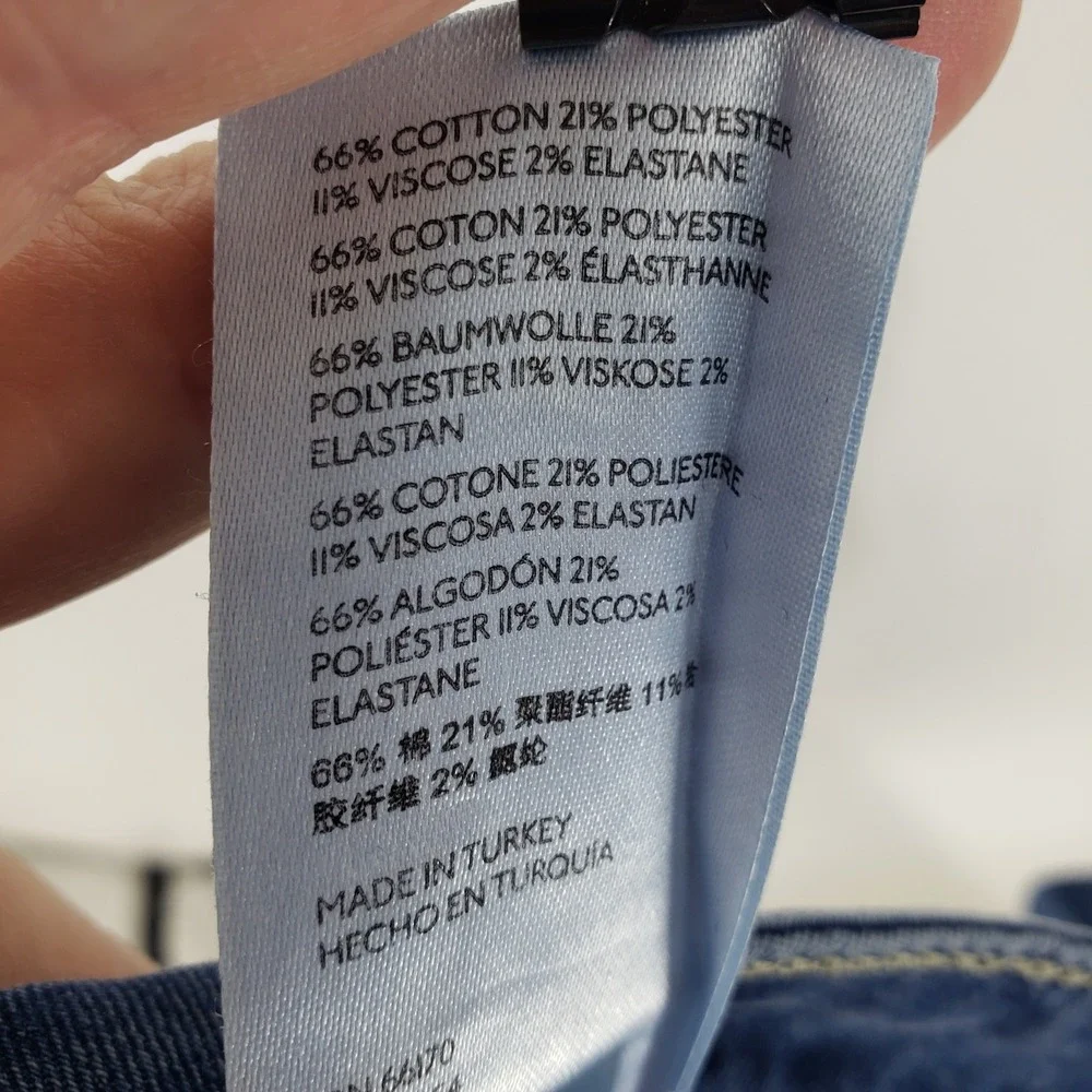Free People Just Float On Flare Jeans Women 31 Blue High Rise Bell Bottom Raw